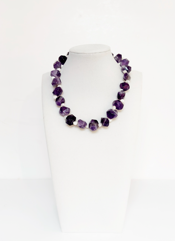 Pure faceted necklace - Esferas