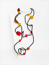 Black PVC Necklace - Marcella Duce