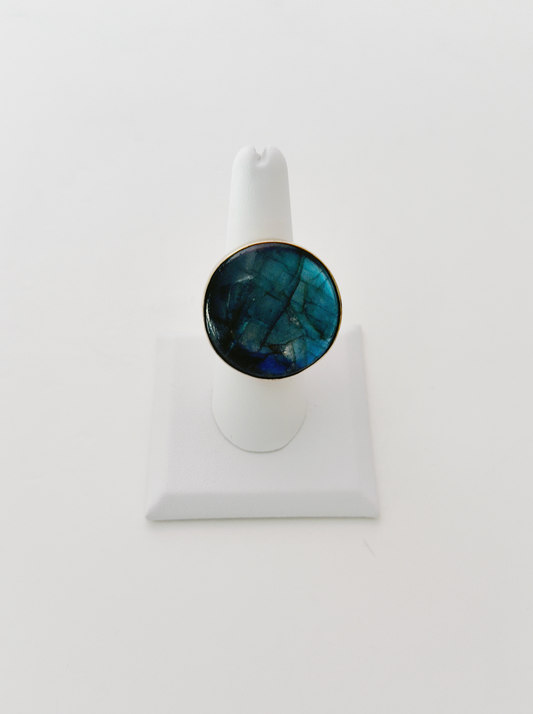 Blue tornasol Ring - Enigma