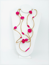 Gold PVC Necklace - Marcella Duce
