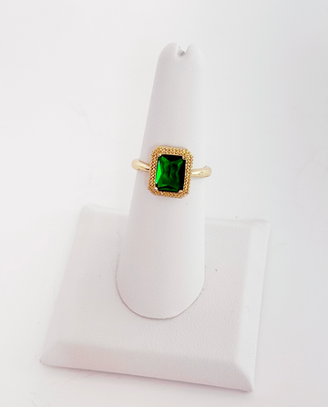Emerald Cocktail Ring - Enigma