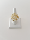 Large Wire-Wrapped Chips Ring - Enigma