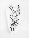 Black PVC Necklace - Marcella Duce