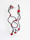 Black PVC Necklace - Marcella Duce