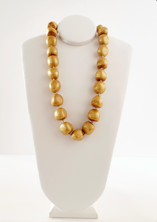 Large Resin Bead Long Necklace – Firenze