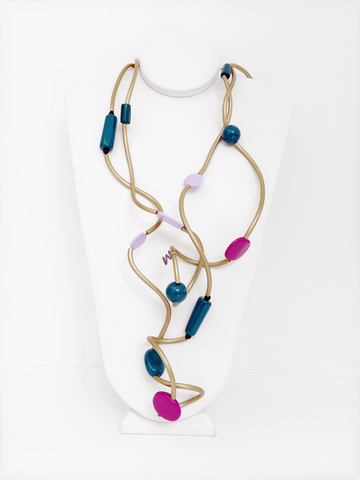 Collar de PVC Verde Claro - Marcella Duce