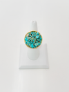 Large Wire-Wrapped Chips Ring - Enigma