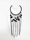 Collar de Silicona Black Cascade - Marcella Duce
