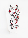 Black PVC Necklace - Marcella Duce