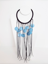 Collar de Silicona Black Cascade - Marcella Duce