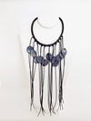 Collar de Silicona Black Cascade - Marcella Duce