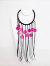 Collar de Silicona Black Cascade - Marcella Duce