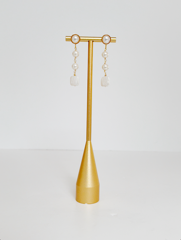 Pendientes largos de perla - Enigma