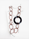 Bronze Chain PVC Necklace - Marcella Duce