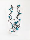 Black PVC Necklace - Marcella Duce