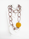 Copper Chain PVC Necklace - Marcella Duce