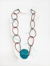 Copper Chain PVC Necklace - Marcella Duce