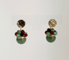 Bead Dangle Earrings with Wrapped Beads - Enigma