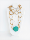 Gold Chain PVC Necklace - Marcella Duce