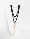 Rondelle Statement Necklace - Cameo