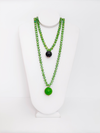 Rondelle Dual Sphere Necklace - Cameo