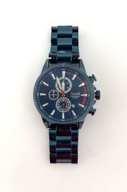 Chronograph Blue Watch 42mm - Sami