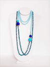 Rondelle Beaded Necklace - Cameo