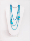 Rondelle Beaded Necklace - Cameo