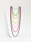 Long Six Layers Bright Necklace - Esferas