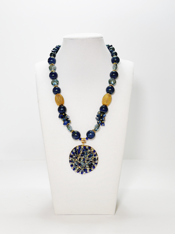 Lapis Lazulis Necklace - Enigma