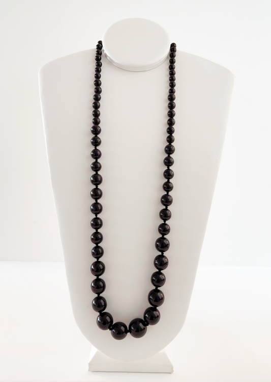 Small Resin Bead Long Necklace – Firenze