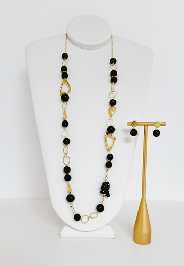 Long Black Onyx Set – Enigma