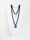 Rondelle Dual Sphere Necklace - Cameo