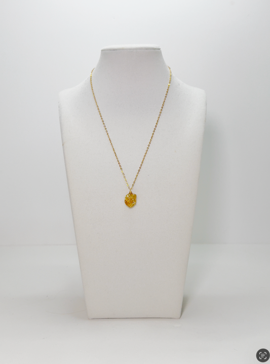 Collar de cadena con piedra natural – Enigma