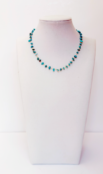 Turquoise Chips Chain Necklace – Enigma