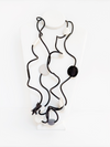Black PVC Necklace - Marcella Duce