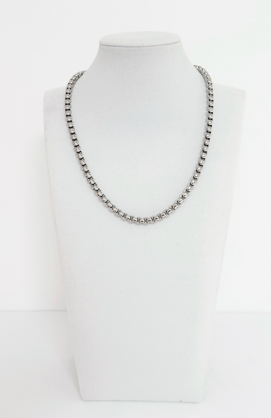 Collar de cadena de acero inoxidable - Esferas