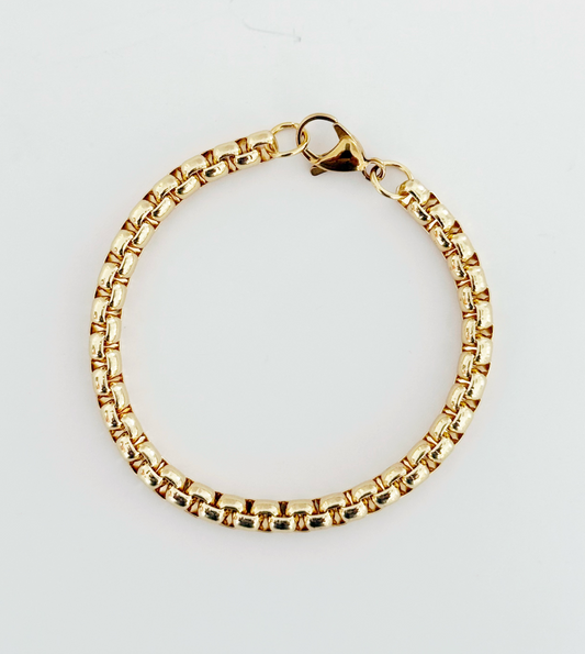 Stainless Steel Chain Bracelet - Esferas