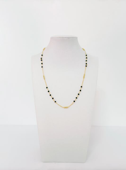 Delicate Gold-plated Necklace - Esferas