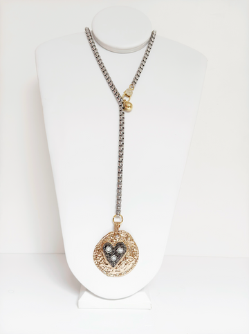 Collar Lariat de manga corta - Esferas