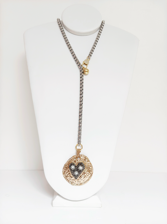 S/S Lariat Necklace - Esferas