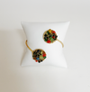 Pulsera bañada en oro con piedras – Enigma