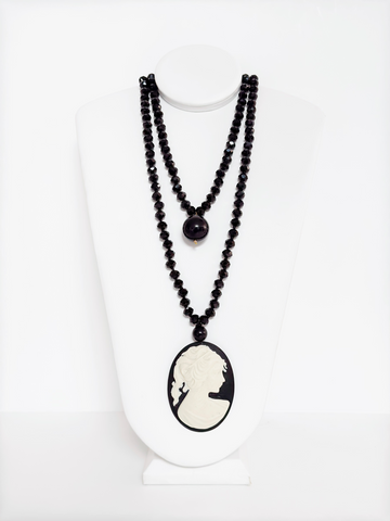 Cameo Statement Necklace
