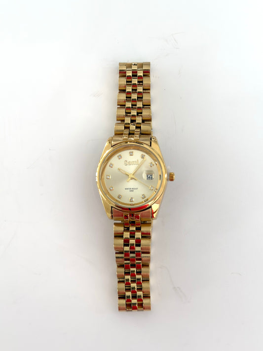 Women Gold Watch- Sami