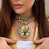 Fiore Imperiale Statement Necklace - Bijoux Espresso