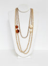 Rondelle Necklace - Cameo