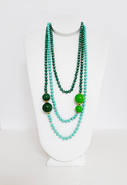 Rondelle Necklace - Cameo