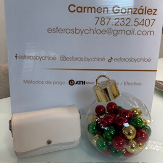 CARTERA PAOLA ACUÑA COLOR CREMA