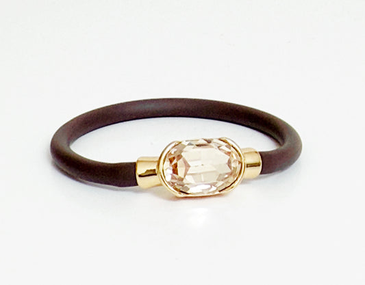 Brown Crystal Bracelet - Smart Chic