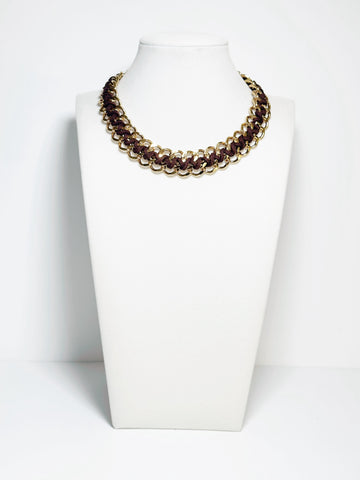Chain Weave Choker - Emilia Kipper